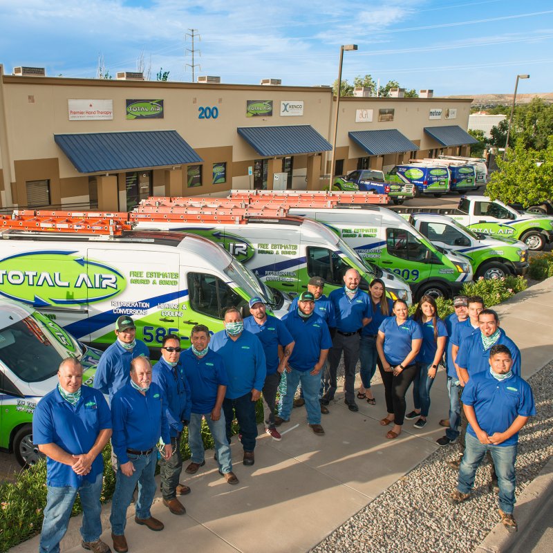 Convert to Refrigerated Air El Paso and Las Curces Total Air